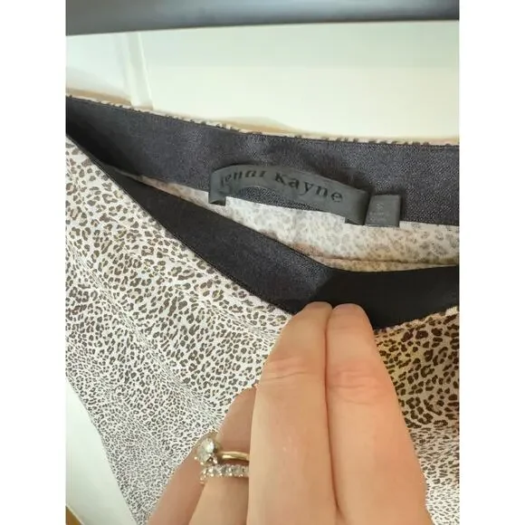 jenni kayne leopard midi skirt - Picture 6 of 6